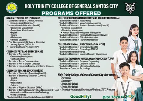 holy trinity college gensan courses offered|Holy Trinity College of General Santos City: BS in Criminology .
